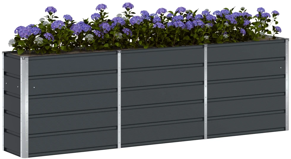 Lovelis Antracitas 240 x 40 x 75 cm Plienas