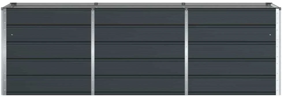 Lovelis Antracitas 240 x 80 x 75 cm Plienas