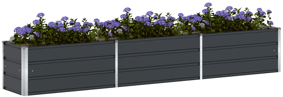 Lovelis Antracitas 290 x 50 x 45 cm Cinkuota plienas