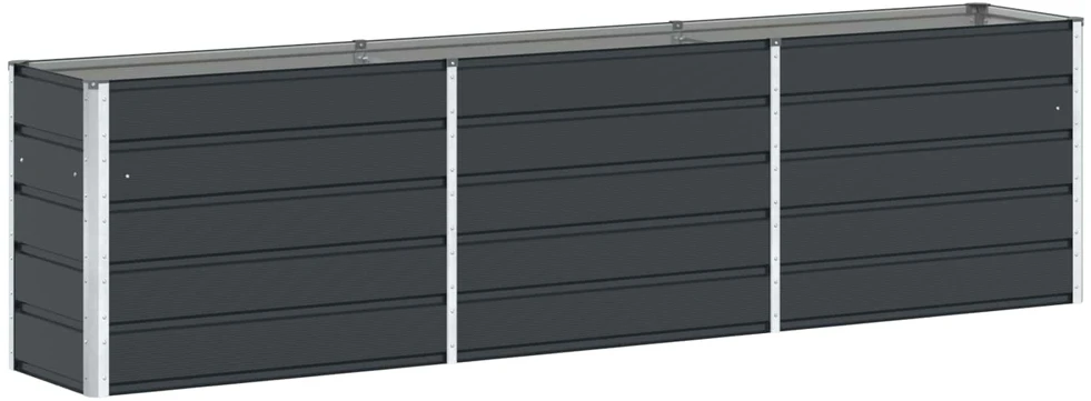 Lovelis Antracitas 290 x 50 x 75 cm Cinkuota plienas
