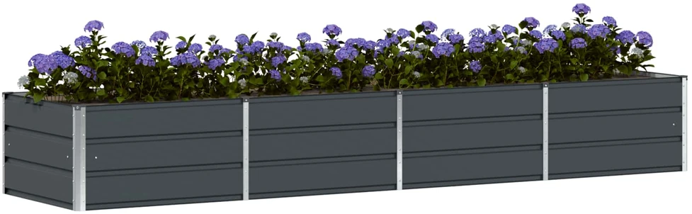 Lovelis Antracitas 320 x 80 x 45 cm Plienas