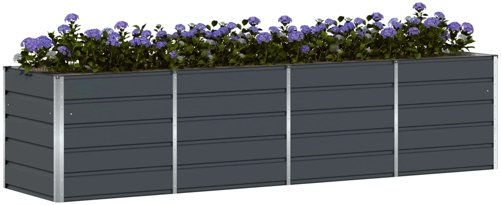 Lovelis Antracitas 320 x 80 x 75 cm Plienas