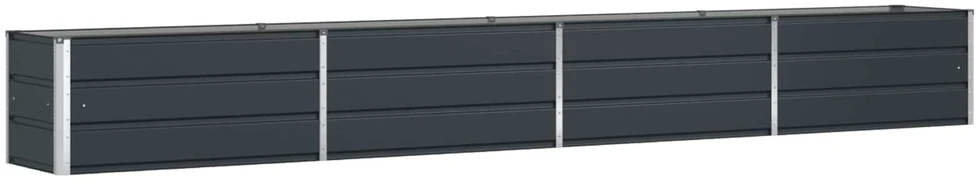 Lovelis Antracitas 385 x 50 x 45 cm Cinkuota plienas