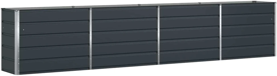 Lovelis Antracitas 385 x 50 x 75 cm Cinkuota plienas