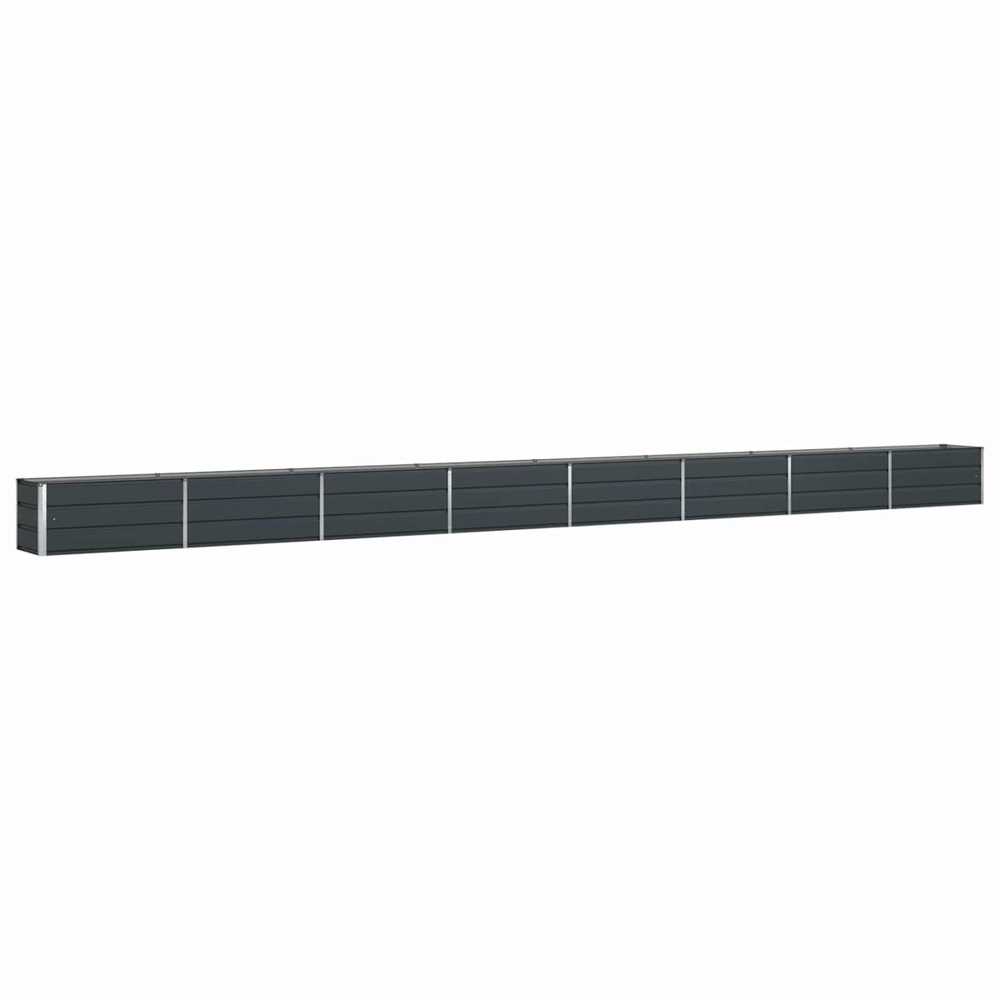 Lovelis Antracitas 770 x 50 x 45 cm Cinkuota plienas