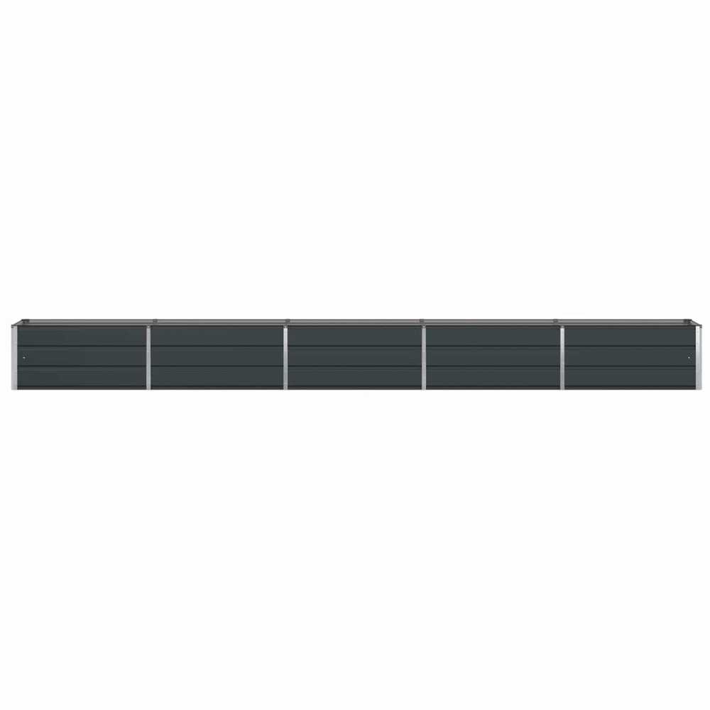 Lovelis Antracitas 480 x 50 x 45 cm Cinkuota plienas