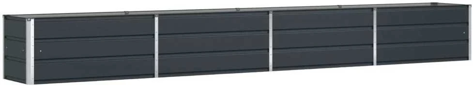 Lovelis Antracitas 385 x 50 x 45 cm Cinkuota plienas