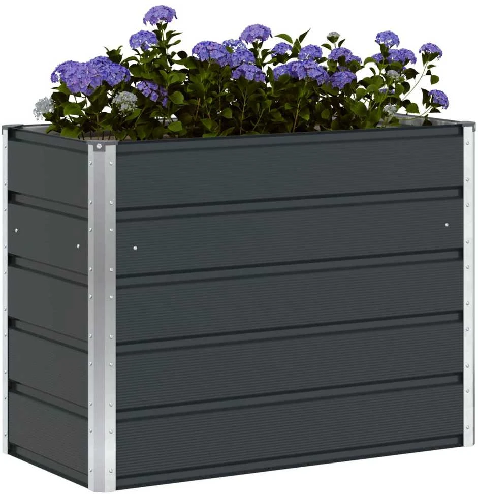 Lovelis Antracitas 100 x 50 x 75 cm Cinkuota plienas