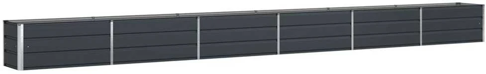 Lovelis Antracitas 580 x 50 x 45 cm Cinkuota plienas