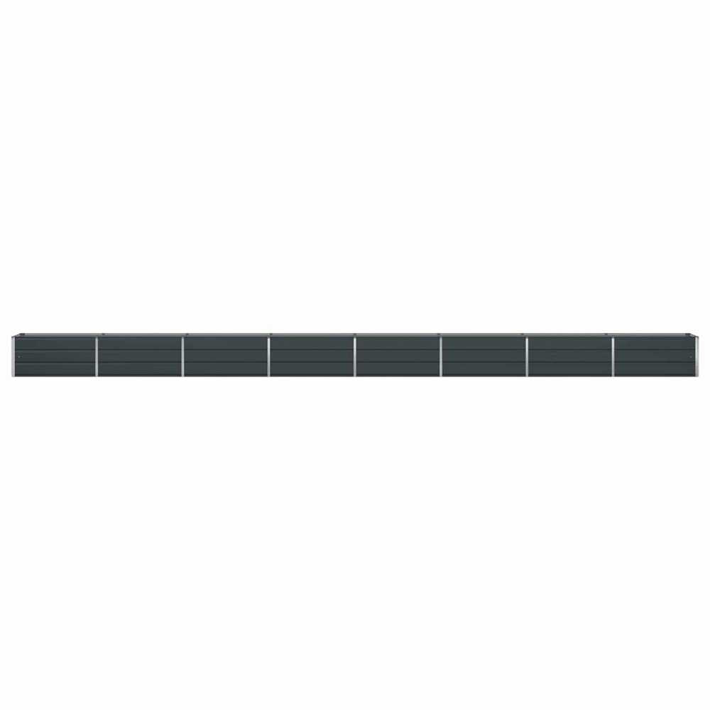 Lovelis Antracitas 770 x 50 x 45 cm Cinkuota plienas
