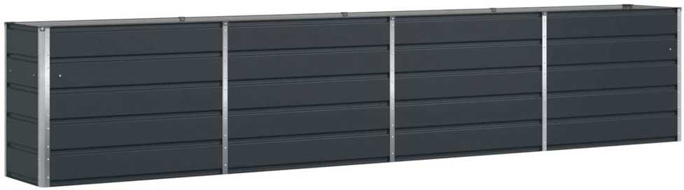 Lovelis Antracitas 385 x 50 x 75 cm Cinkuota plienas