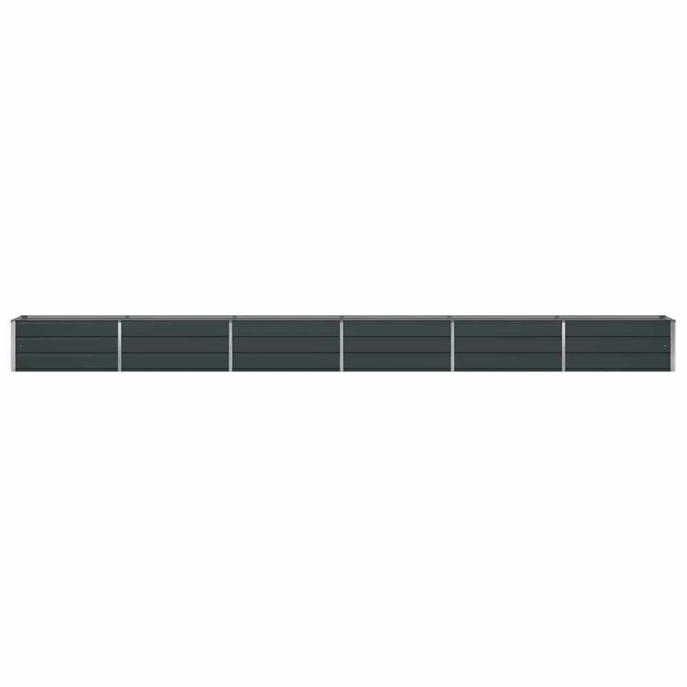 Lovelis Antracitas 580 x 50 x 45 cm Cinkuota plienas