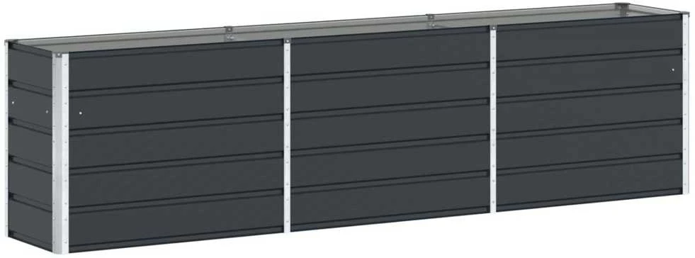 Lovelis Antracitas 290 x 50 x 75 cm Cinkuota plienas