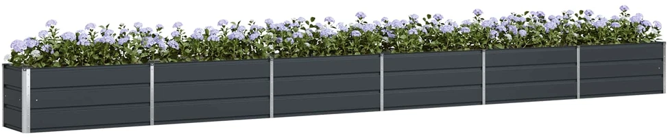 Lovelis Antracitas 580 x 50 x 45 cm Cinkuota plienas