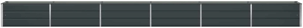 Lovelis Antracitas 580 x 50 x 45 cm Cinkuota plienas