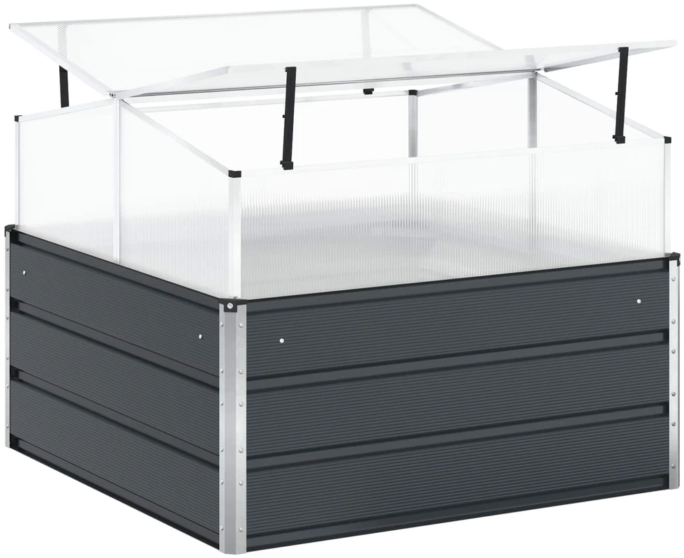 Lovelis Antracito 100 x 100 x 77 cm Galvanizuotas plienas
