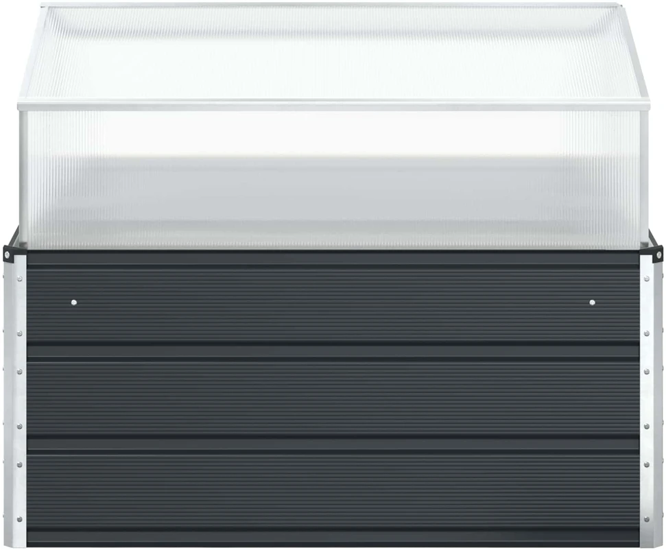 Lovelis Antracito 100 x 100 x 77 cm Galvanizuotas plienas