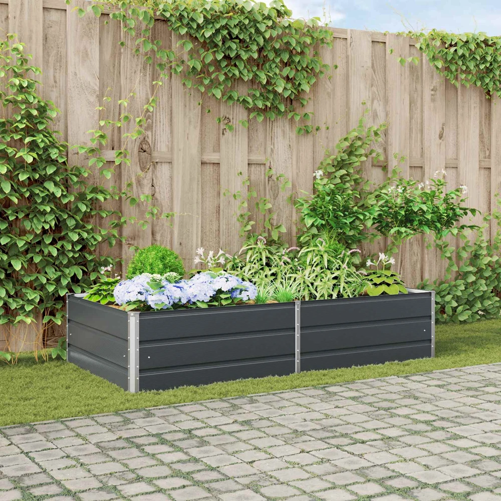 Lovelis Antracito 195 x 100 x 45 cm Galvanizuotas plienas
