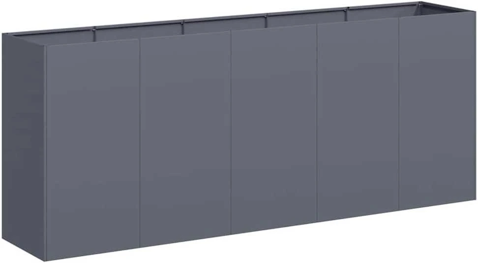Lovelis, antracito, 200x40x80cm, šaltai valcuotas plienas
