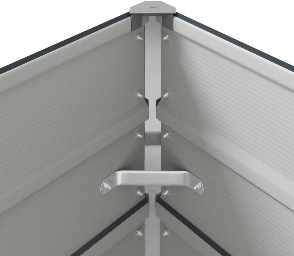 Lovelis Antracito 385 x 100 x 45 cm Galvanizuotas plienas