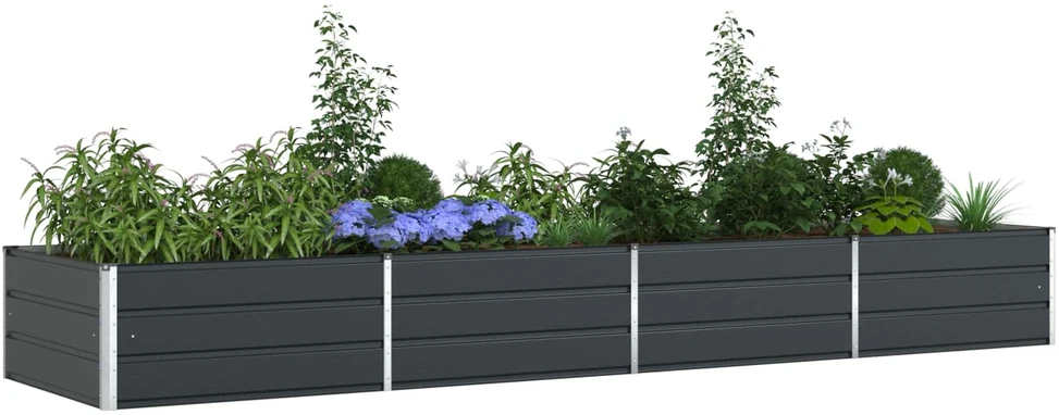 Lovelis Antracito 385 x 100 x 45 cm Galvanizuotas plienas