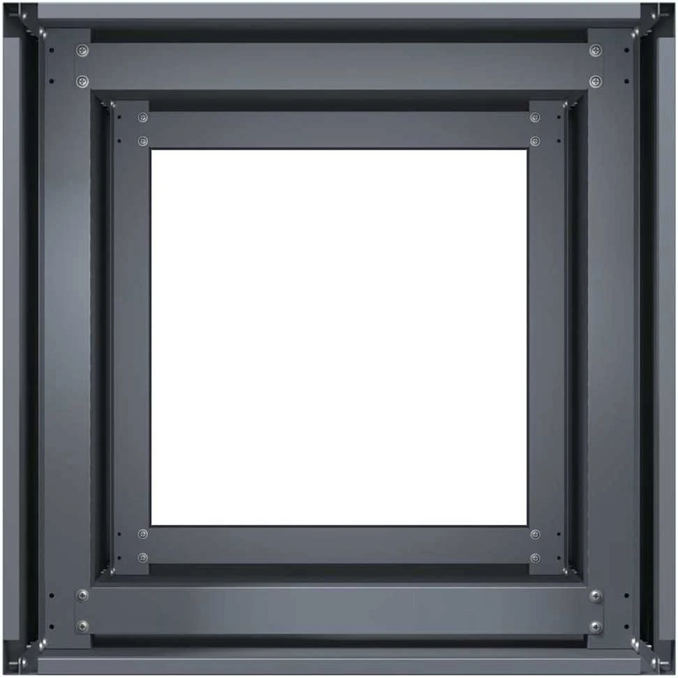 Lovelis, antracito, 40x40x80cm, šaltai valcuotas plienas