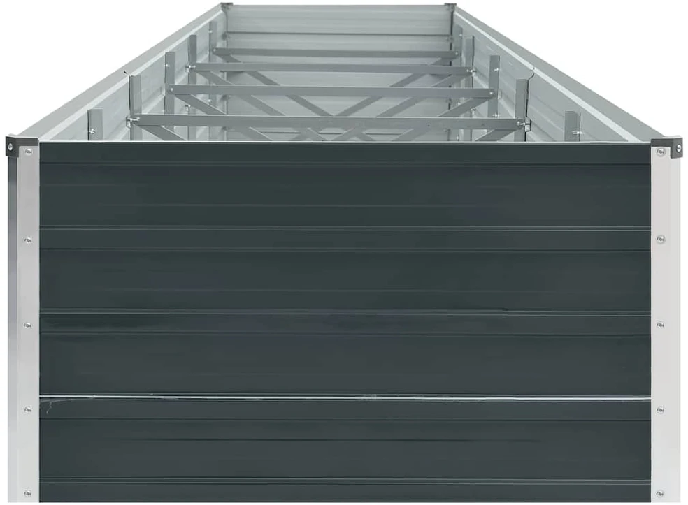 Lovelis, antracito, 480x80x45cm, galvanizuotas plienas, aukštas
