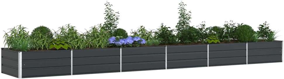 Lovelis Antracito 580 x 100 x 45 cm Galvanizuotas plienas