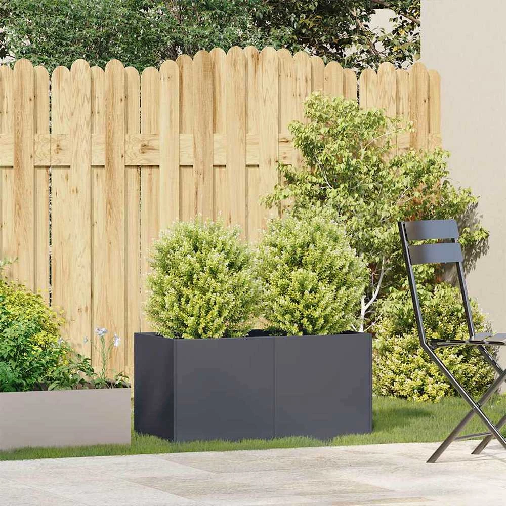 Lovelis, antracito, 80x40x40cm, šaltai valcuotas plienas