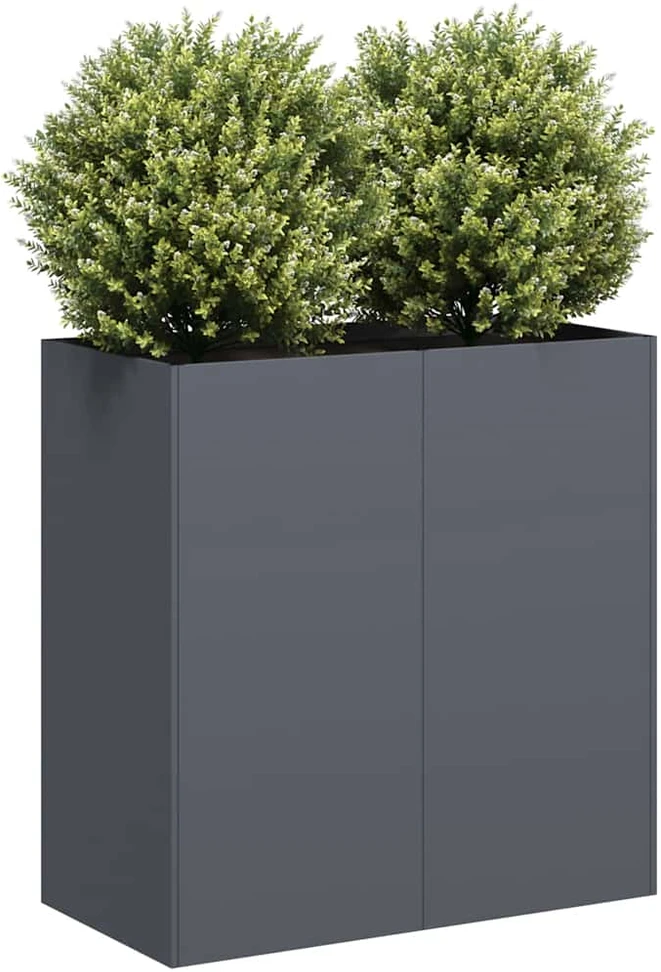 Lovelis, antracito, 80x40x80cm, šaltai valcuotas plienas