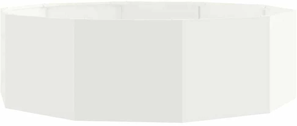 Lovelis Balta 120 x 120 x 35 cm Plienas