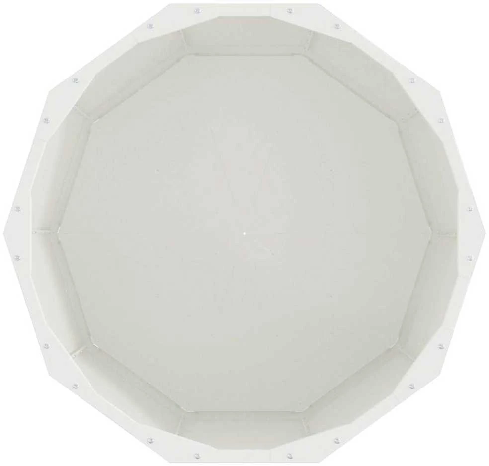 Lovelis Balta 60 x 60 x 50 cm Plienas