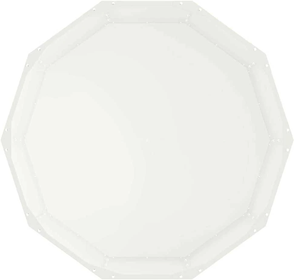 Lovelis Balta 90 x 90 x 35 cm Plienas