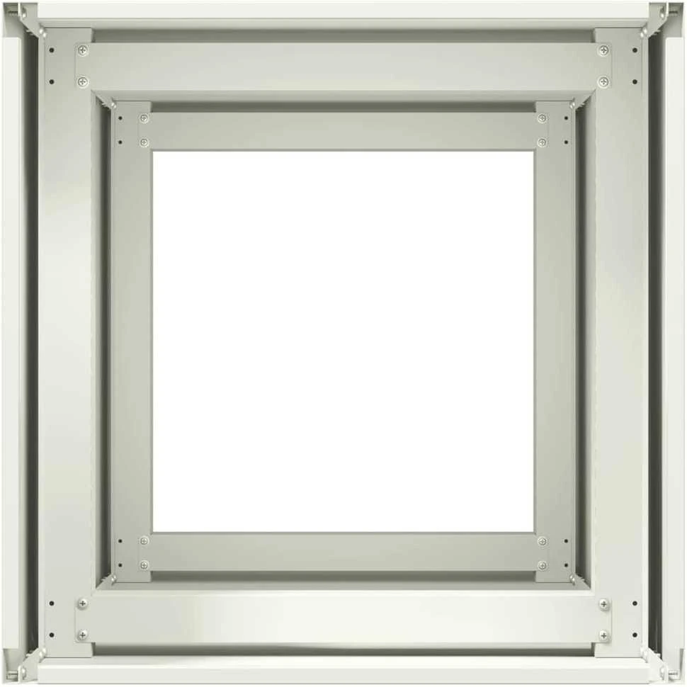 Lovelis, baltos spalvos, 40x40x80cm, šaltai valcuotas plienas
