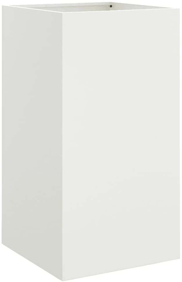 Lovelis, baltos spalvos, 42x38x75cm, šaltai valcuotas plienas