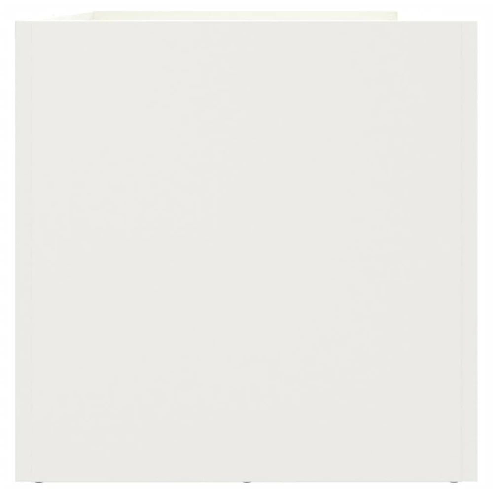 Lovelis, baltos spalvos, 62x30x29cm, šaltai valcuotas plienas