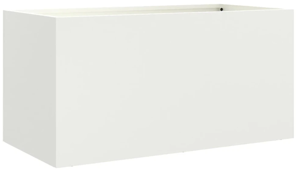 Lovelis, baltos spalvos, 62x30x29cm, šaltai valcuotas plienas