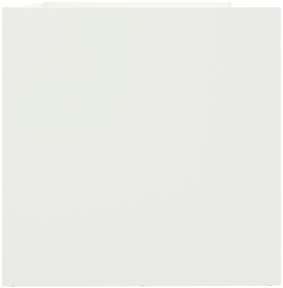 Lovelis, baltos spalvos, 62x47x46cm, šaltai valcuotas plienas