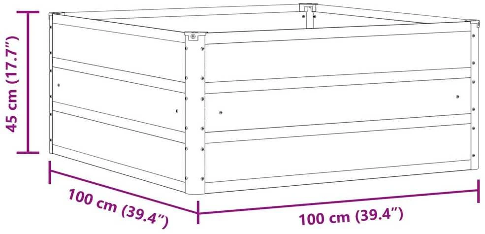 Lovelis Ivory 100 x 100 x 45 cm Plienas