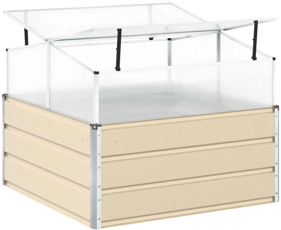 Lovelis Ivory 100 x 100 x 77 cm Galvanizuotas plienas