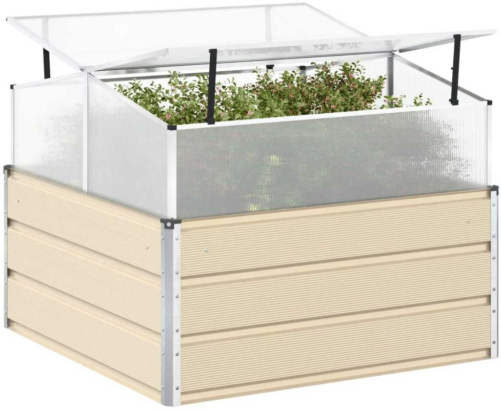 Lovelis Ivory 100 x 100 x 77 cm Galvanizuotas plienas