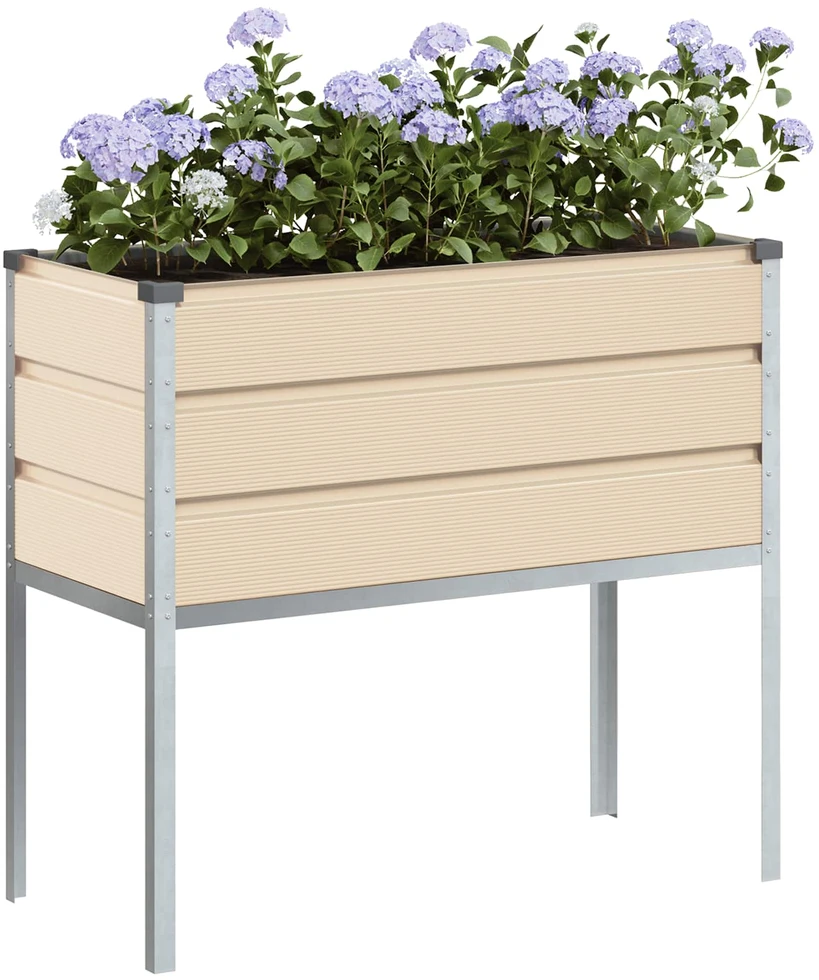 Lovelis Ivory 100 x 45 x 90 cm Cinkuota plienas