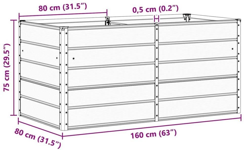 Lovelis Ivory 160 x 80 x 75 cm Plienas