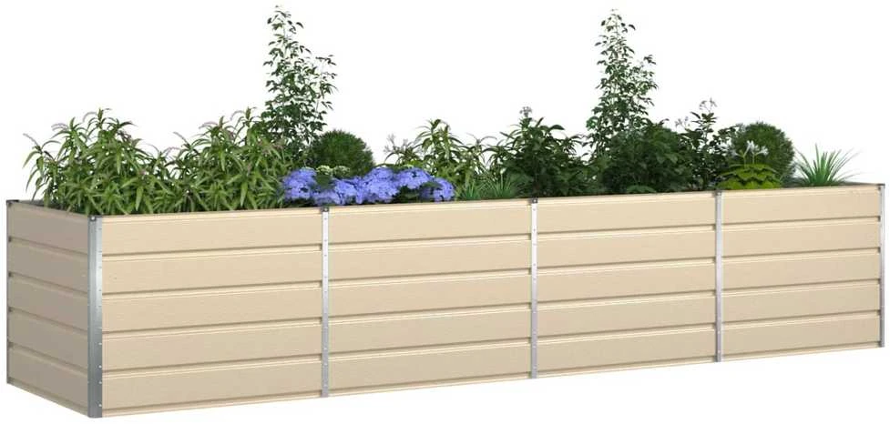 Lovelis Ivory 385 x 100 x 75 cm Galvanizuotas plienas