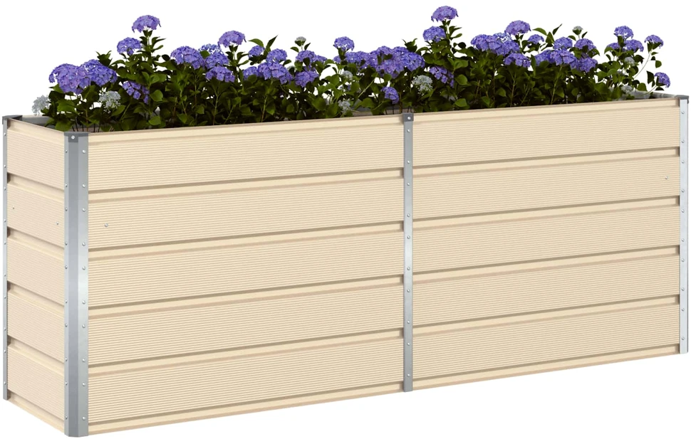 Lovelis Ivory 195 x 50 x 75 cm Cinkuota plienas