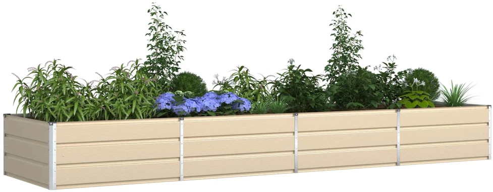Lovelis Ivory 385 x 100 x 45 cm Galvanizuotas plienas