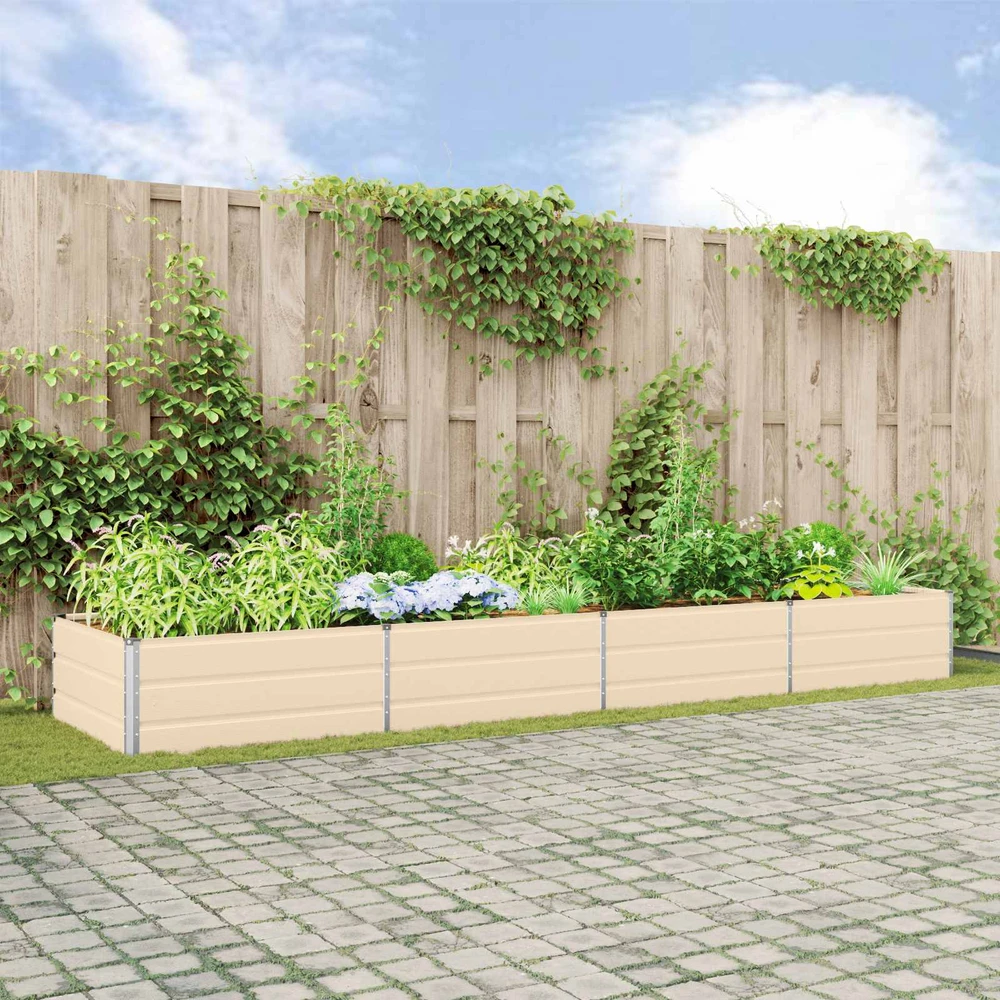 Lovelis Ivory 385 x 100 x 45 cm Galvanizuotas plienas