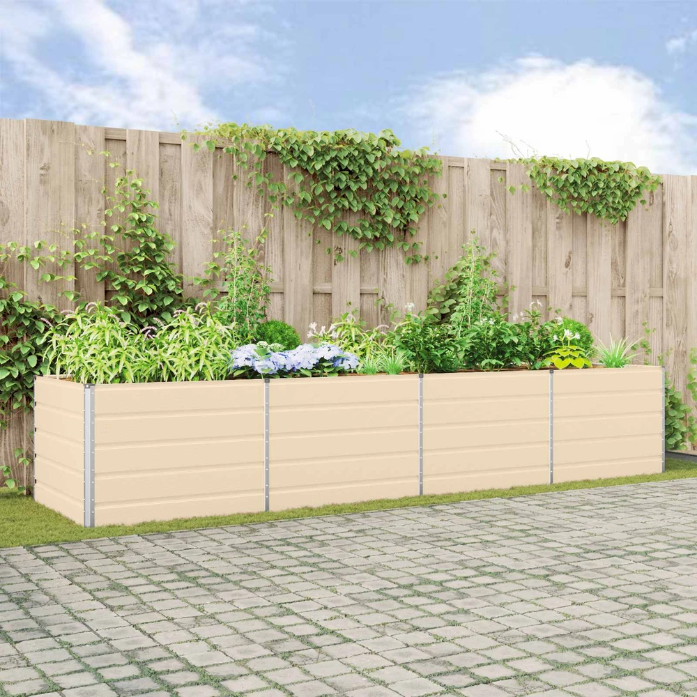 Lovelis Ivory 385 x 100 x 75 cm Galvanizuotas plienas