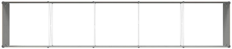 Lovelis Ivory 480 x 100 x 45 cm Galvanizuotas plienas