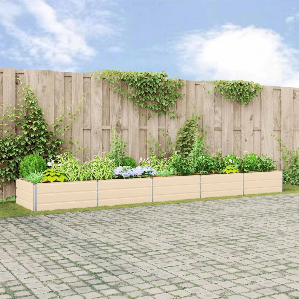 Lovelis Ivory 480 x 100 x 45 cm Galvanizuotas plienas